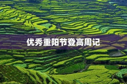 优秀重阳节登高周记 优秀重阳节登高周记