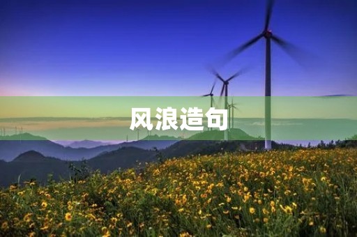 风浪造句 风浪造句