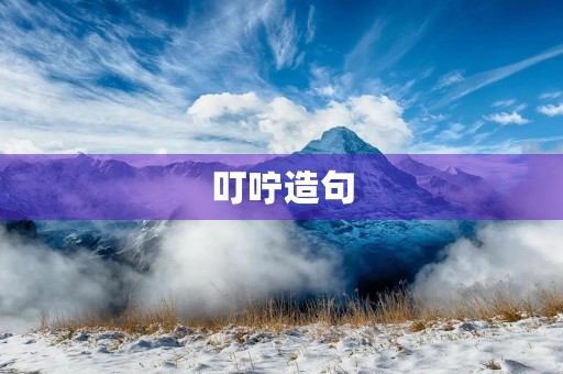 叮咛造句