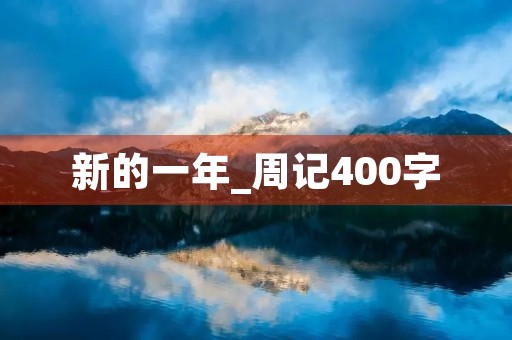 新的一年_周记400字