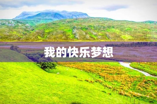 我的快乐梦想 我的快乐梦想