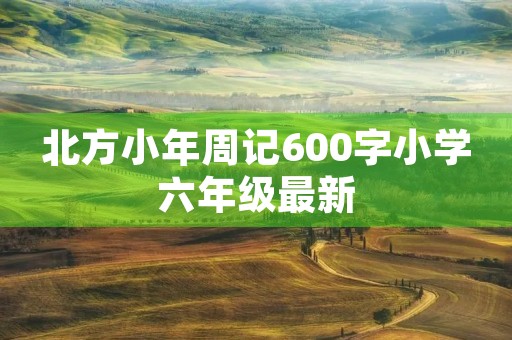 北方小年周记600字小学六年级最新 北方小年周记600字小学六年级最新