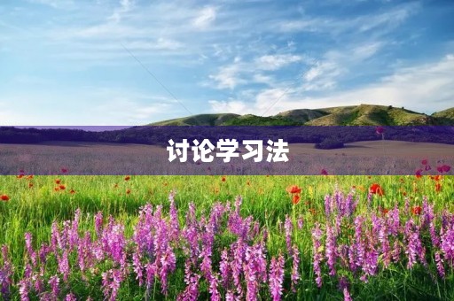 讨论学习法 讨论学习法