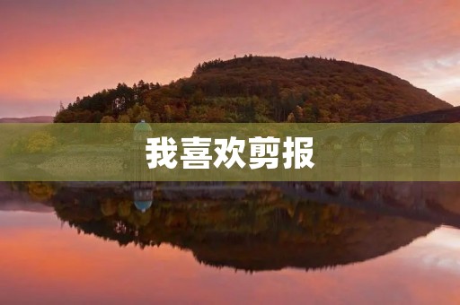 我喜欢剪报 我喜欢剪报