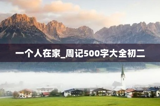 一个人在家_周记500字大全初二
