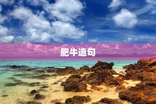 肥牛造句 肥牛造句