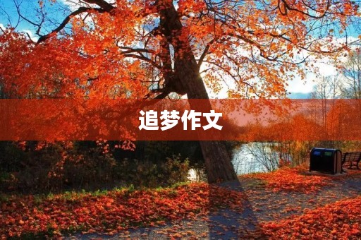追梦作文 追梦作文
