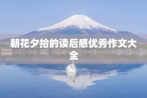 朝花夕拾的读后感优秀作文大全 朝花夕拾的读后感优秀作文大全