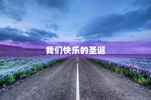 我们快乐的圣诞
