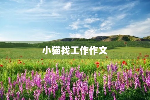 小猫找工作作文