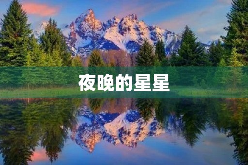 夜晚的星星