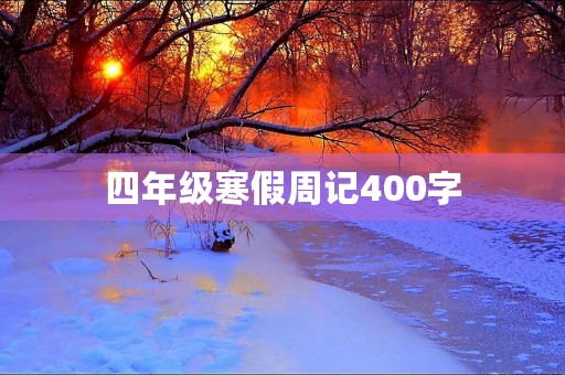 四年级寒假周记400字