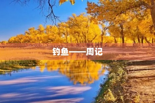 钓鱼——周记