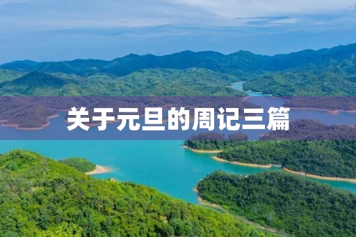 关于元旦的周记三篇