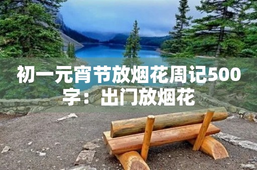初一元宵节放烟花周记500字:出门放烟花 初一元宵节放烟花周记500字:出门放烟花