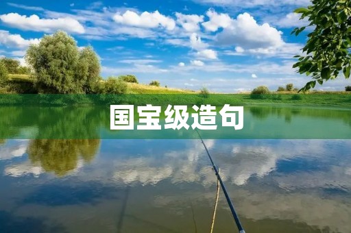 国宝级造句