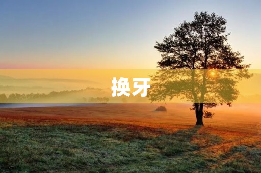 换牙 换牙