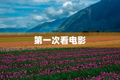第一次看电影 第一次看电影