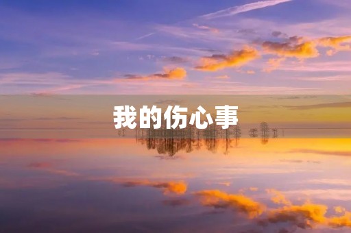 我的伤心事 我的伤心事