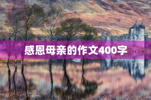 感恩母亲的作文400字