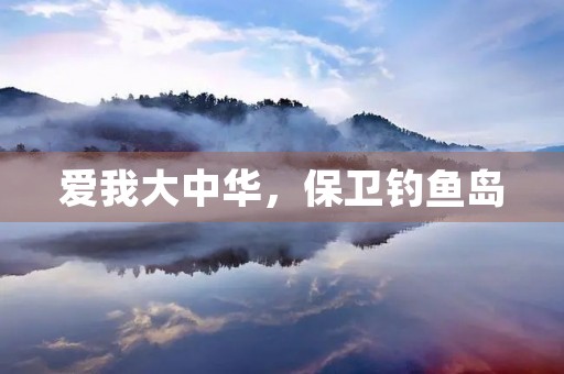 爱我大中华，保卫***