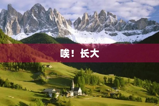 唉！长大