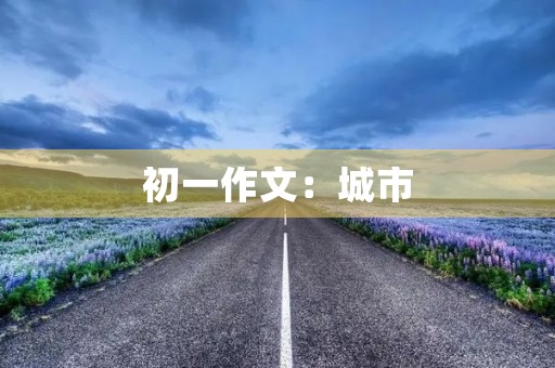 初一作文：城市