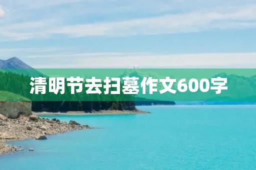 清明节去扫墓作文600字 清明节去扫墓作文600字