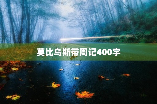 莫比乌斯带周记400字 莫比乌斯带周记400字