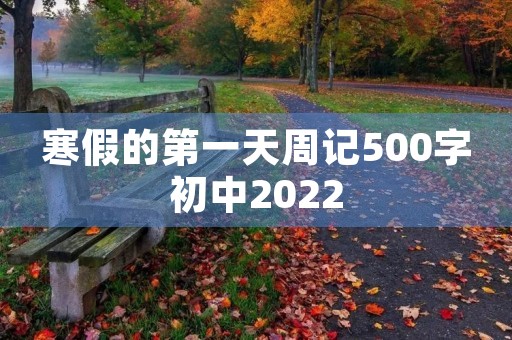 寒假的第一天周记500字初中2022 寒假的第一天周记500字初中2022