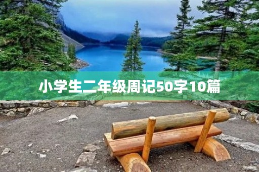 小学生二年级周记50字10篇