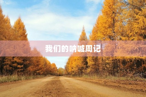 我们的呐喊周记