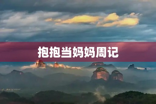 抱抱当妈妈周记 抱抱当妈妈周记