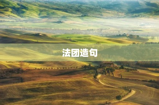 法团造句
