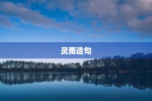 灵雨造句 灵雨造句