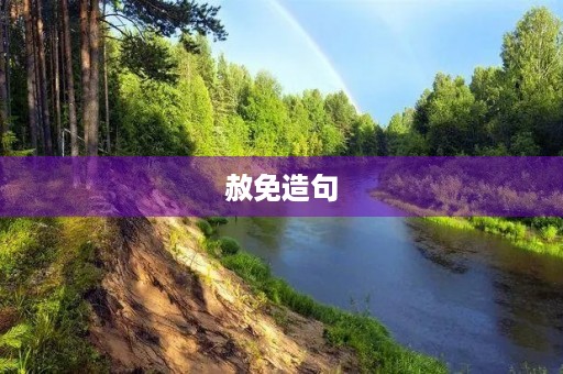 赦免造句