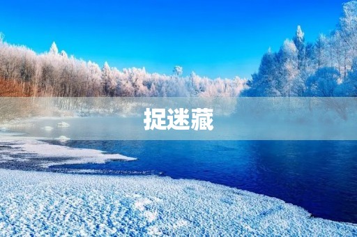 捉迷藏 捉迷藏