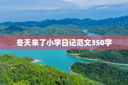 冬天来了小学日记范文350字 冬天来了小学日记范文350字