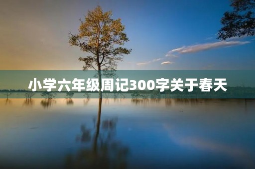 小学六年级周记300字关于春天 小学六年级周记300字关于春天