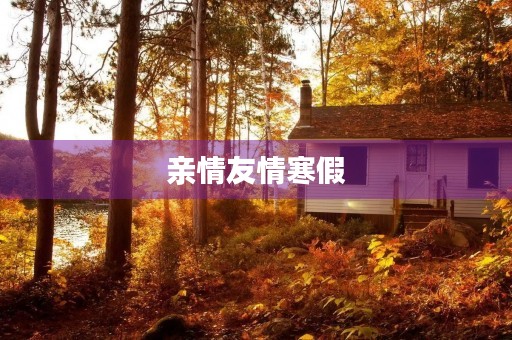 亲情友情寒假 亲情友情寒假