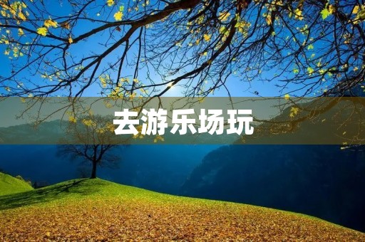 去游乐场玩