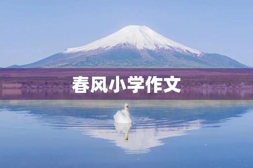 春风小学作文 春风小学作文