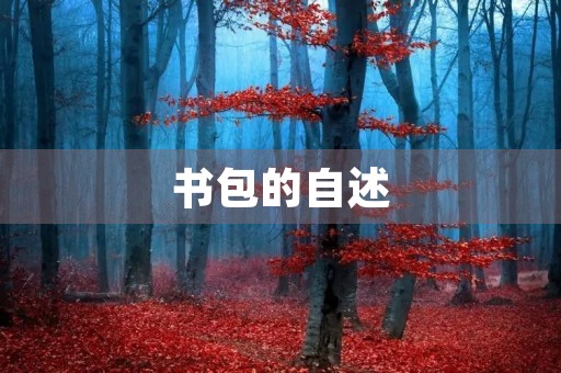 书包的自述 书包的自述