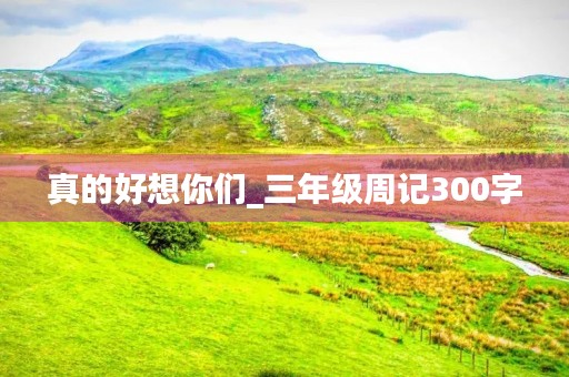 真的好想你们_三年级周记300字