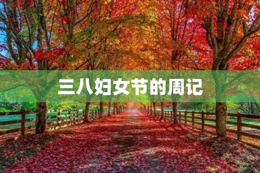 三八妇女节的周记