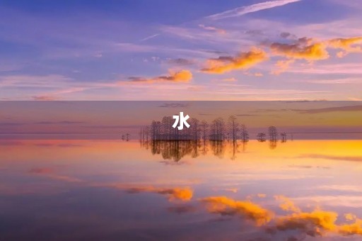 水 水