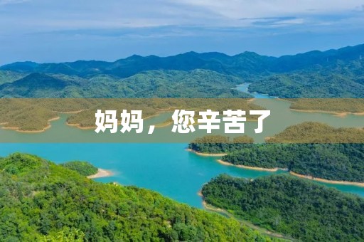 妈妈,您辛苦了 妈妈,您辛苦了