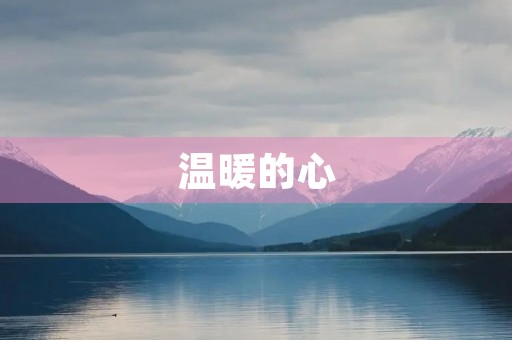 温暖的心 温暖的心