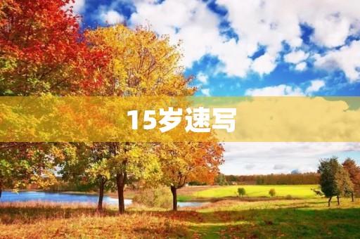 15岁速写 15岁速写