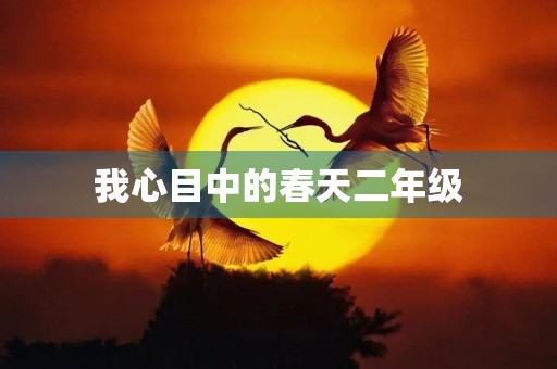 我心目中的春天二年级 我心目中的春天二年级